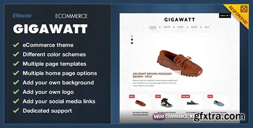 ThemeForest - Gigawatt v2.0.9 - eCommerce WordPress Theme