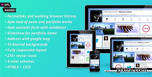 ThemeForest - Frittata v1.4.1 - Responsive Personal Template - FULL