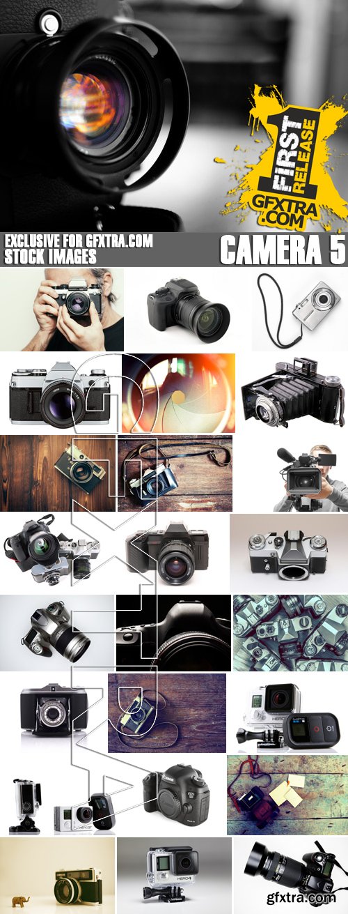 Stock Photos - Camera 5, 25xJPG