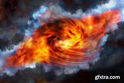 Collection 3d image black hole universe constellation spiral galaxy 25 HQ Jpeg