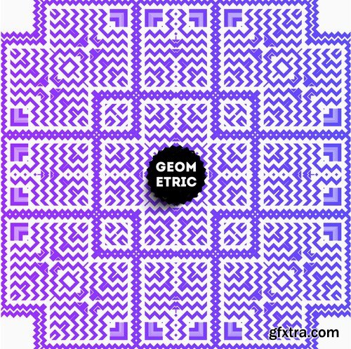 Abstract Geometric & Ethno Pattern, 25xEPS