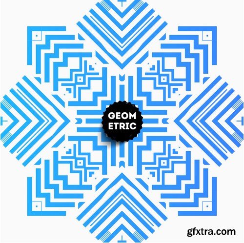 Abstract Geometric & Ethno Pattern, 25xEPS