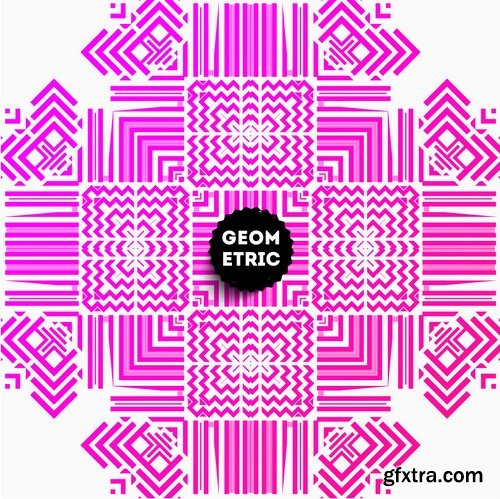 Abstract Geometric & Ethno Pattern, 25xEPS