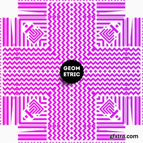 Abstract Geometric & Ethno Pattern, 25xEPS