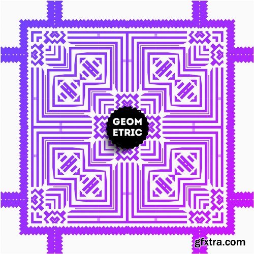 Abstract Geometric & Ethno Pattern, 25xEPS