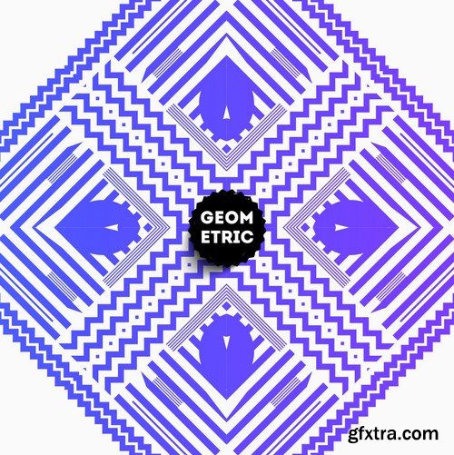 Abstract Geometric & Ethno Pattern, 25xEPS