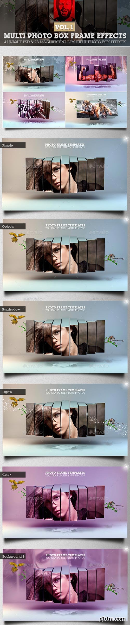 GraphicRiver - Multi Photo Box Frame Effects Vol1 10175956