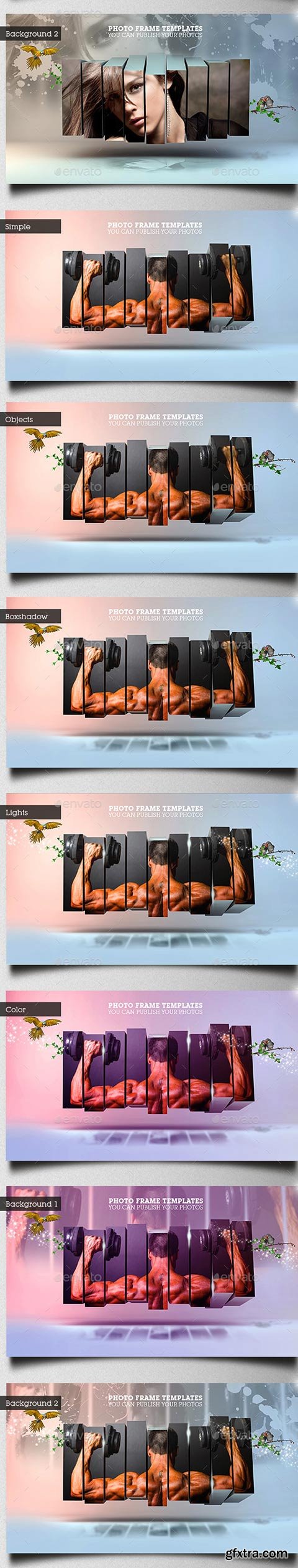 GraphicRiver - Multi Photo Box Frame Effects Vol1 10175956