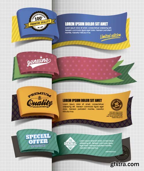 Banners Vector Design - 15x EPS