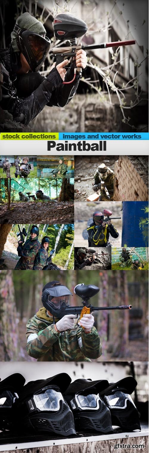 Paintball, 10 x UHQ JPEG