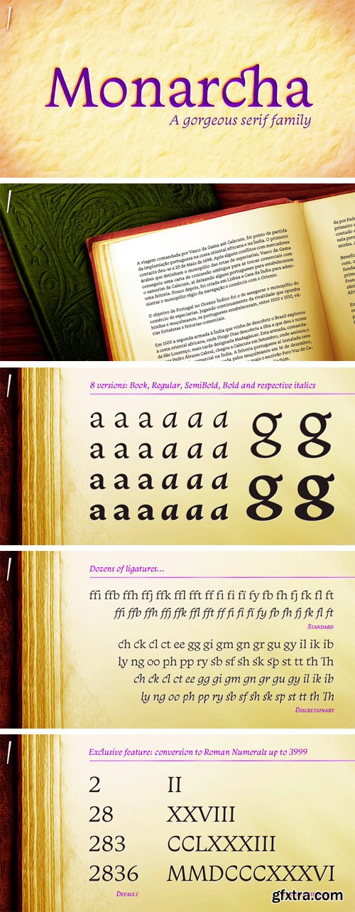 Monarcha Font Family