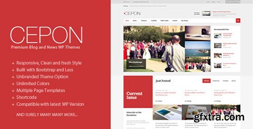 ThemeForest - Cepon v2.8.0 - News and Magazine WordPress Themes