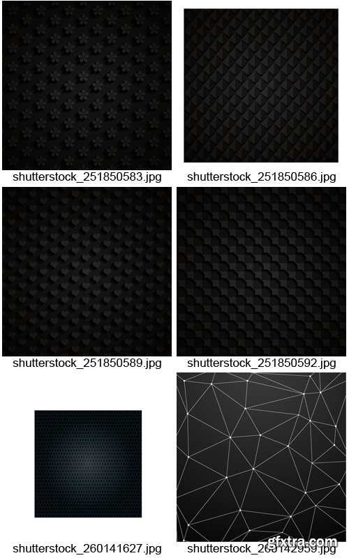 Amazing SS - Black Textures 5, 25xEPS