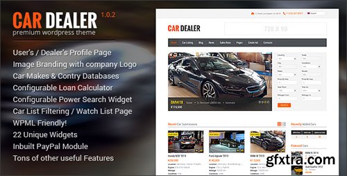 ThemeForest - Car Dealer v1.0.2.2 - Auto Dealer Responsive WP Theme