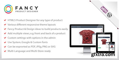 CodeCanyon - Fancy Product Designer v2.0.0 - WooCommerce plugin