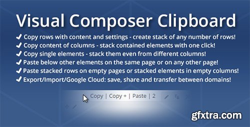 CodeCanyon - Visual Composer Clipboard v3.2