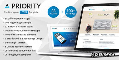 ThemeForest - Priority v1.4 - Multipurpose HTML5 Template - FULL