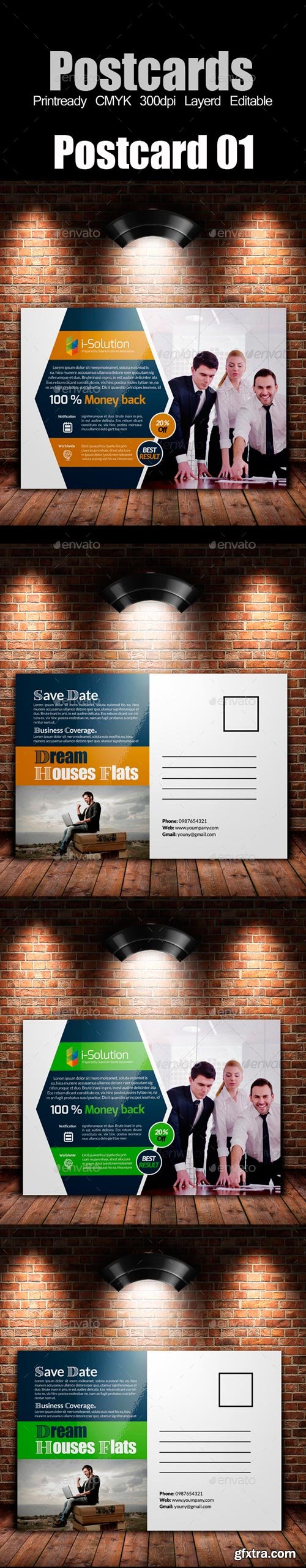 GR Multi-Use Business Post-Cards Bundle