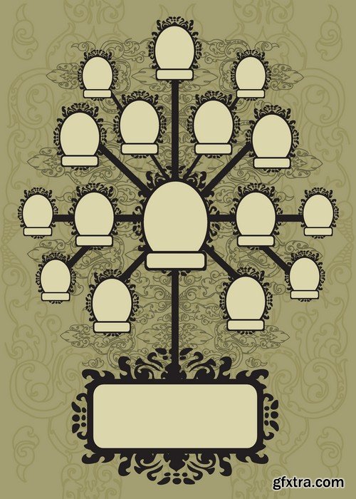 Stock Vectors - Family tree