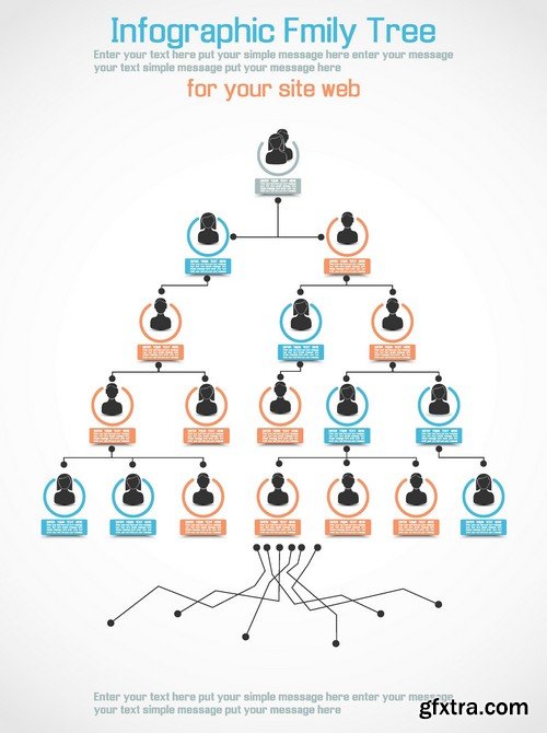 Stock Vectors - Family tree