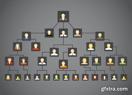 Stock Vectors - Family tree