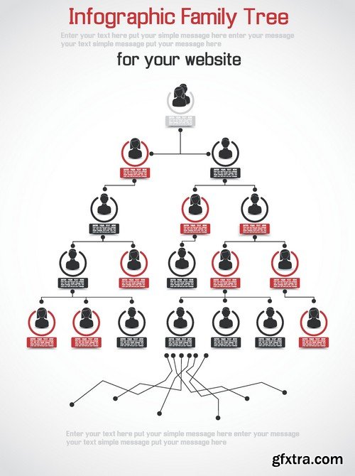 Stock Vectors - Family tree