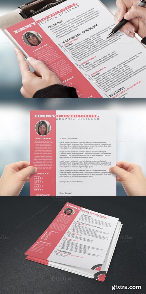 CM - Resume & Cover Letter Template 223328