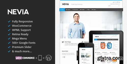 ThemeForest - Nevia v1.5.1 - Responsive Multi-Purpose WordPress Theme