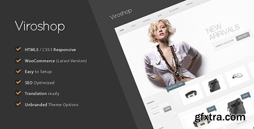 ThemeForest - Viroshop v3.3 - A Modern Responsive WooCommerce Theme