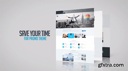 Videohive Minimal Website Presentation 8429351