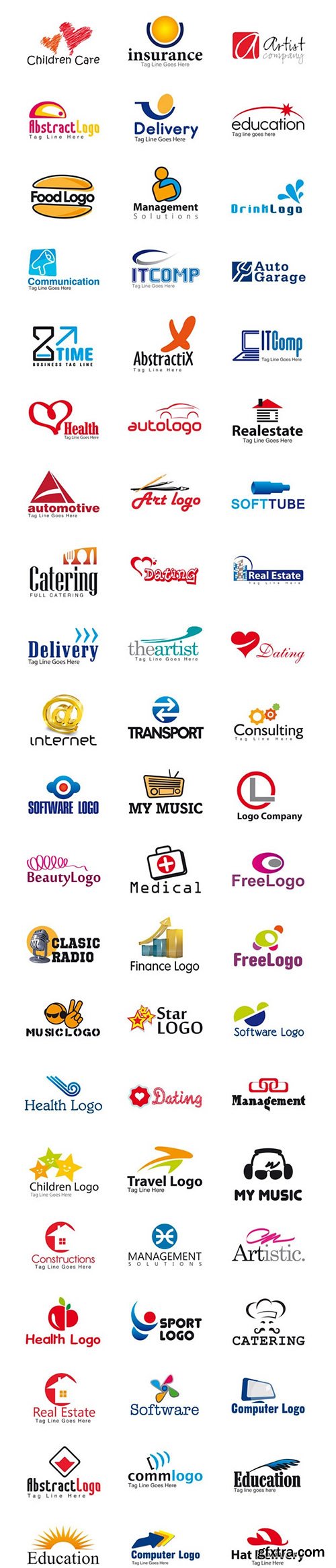 450+ Professional Logo Templates in Ai and PSD Format