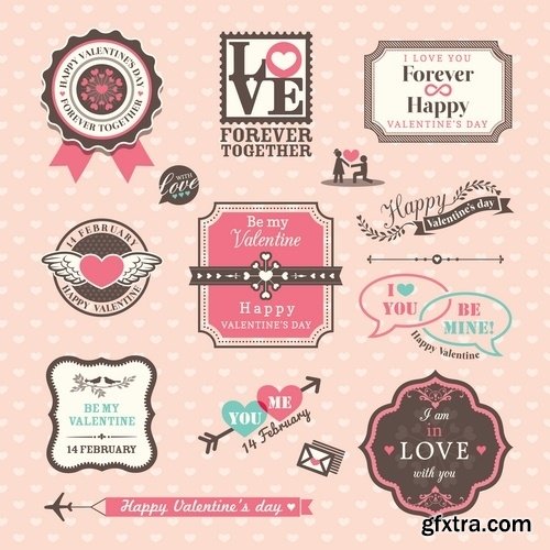 Template for Wedding invitation in vector from stock #4 - 25 Eps