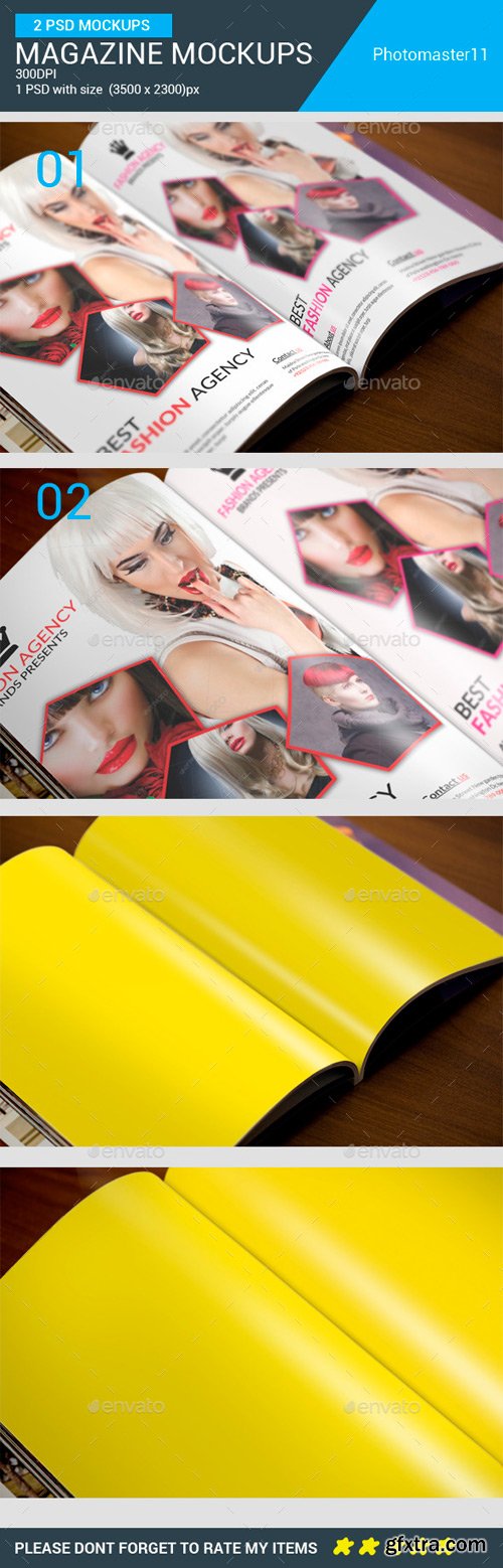 GR - Magazine Mockups