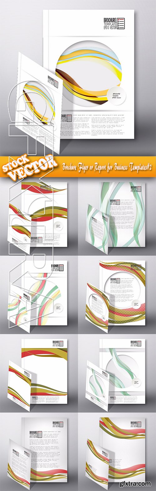 Stock Vector - Brochure Flyer or Report for Business Templates#2