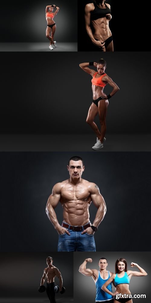 Stock Photos - Beautiful Athletic People