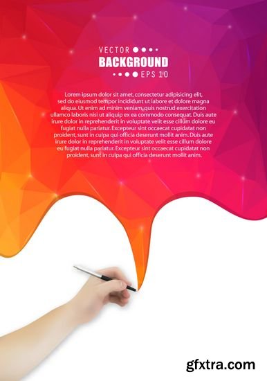 Vector - Colorful Geometric Background