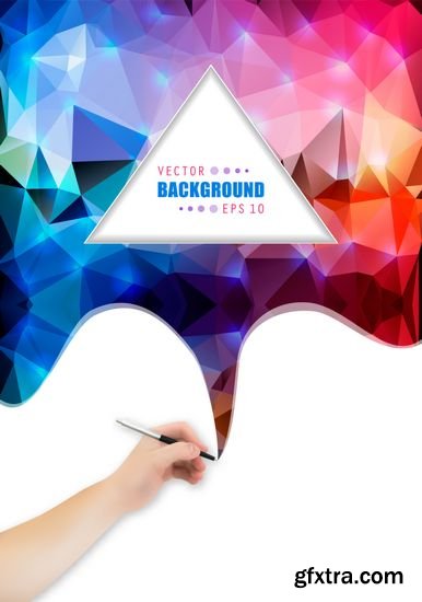 Vector - Colorful Geometric Background