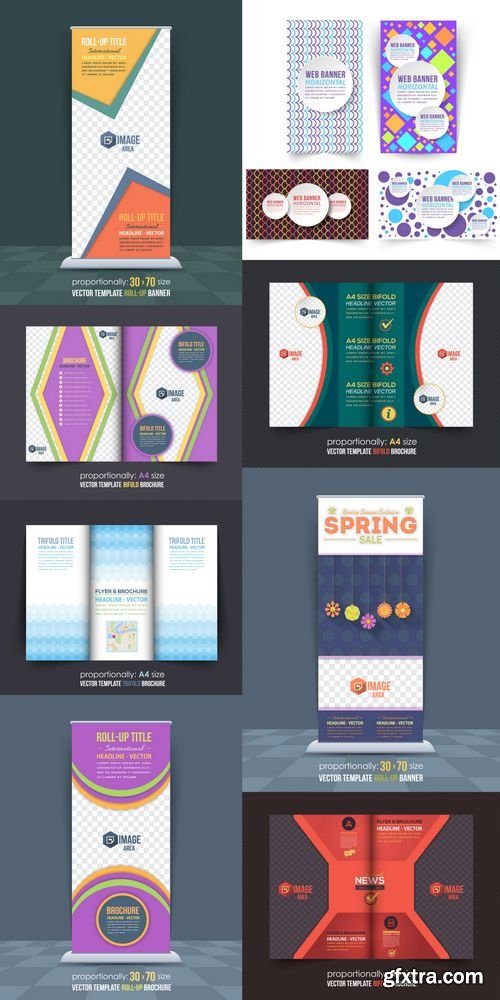 Vector - Brochure & Banner Design