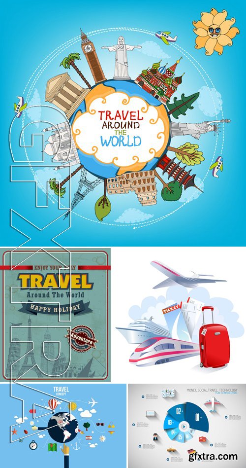 Stock Vectors - Travel Concept 3