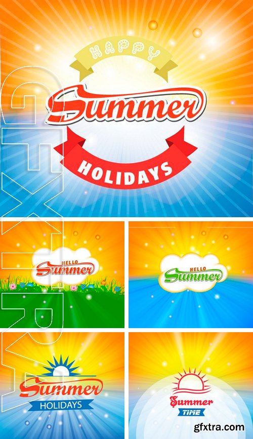 Stock Vectors - Summer time background