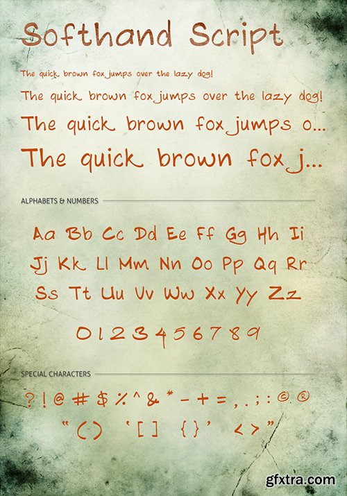 GraphicRiver Softhand Script 133369