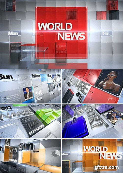 Videohive Television Broadcast News Pack 10771945