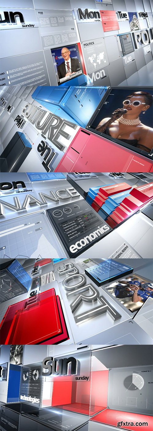 Videohive Television Broadcast News Pack 10771945