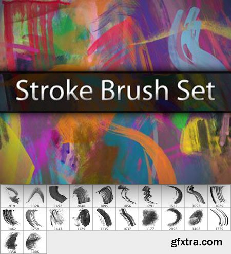 Stroke Brush Set for Photoshop