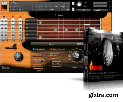 Indiginus Torch Electric Guitar KONTAKT-P2P