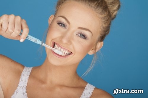 Collection brushing teeth toothpaste brush clean teeth mouth smile 25 HQ Jpeg