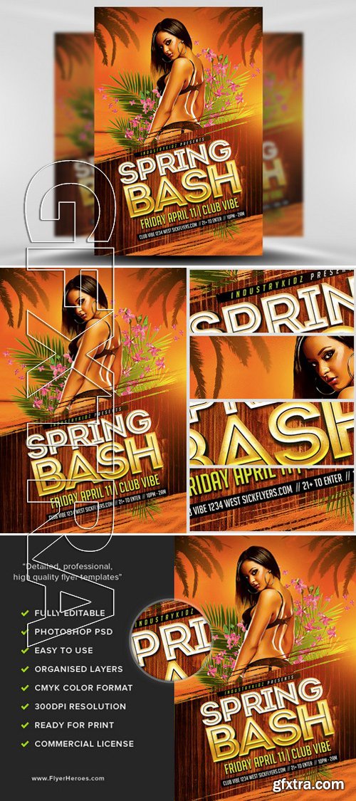 Spring Bash Flyer Template 2