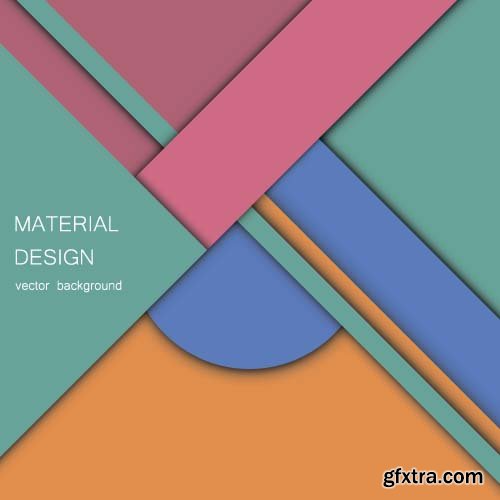 Material Vector Backgrounds - 15x EPS