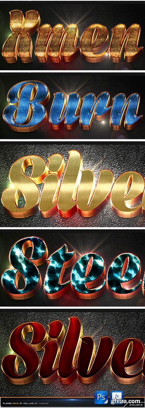 GraphicRiver 12 3d Text Effect v3 10892169