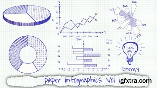 Videohive Paper Infographics Vol 1 7841704